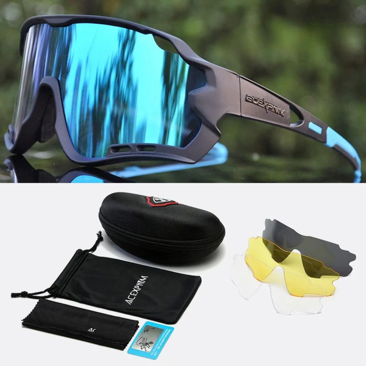 Óculos de Beach Tennis ACEXPNM Lentes Extras