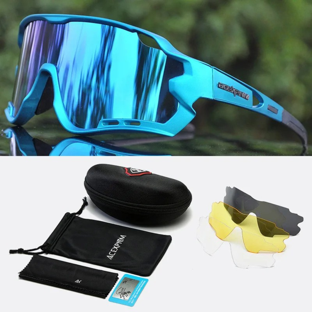 Óculos de Beach Tennis ACEXPNM Lentes Extras