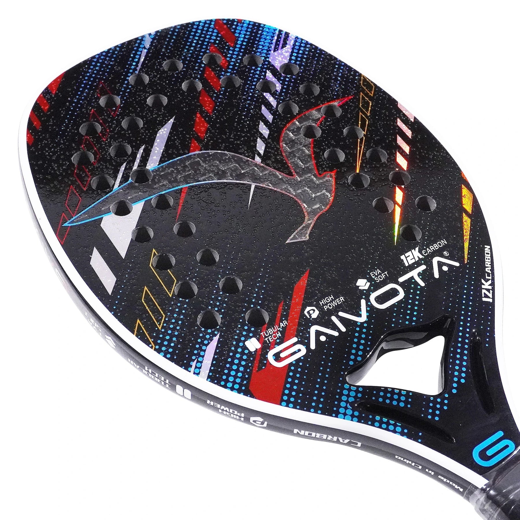Raquete Beach Tennis Carbono 12K Lançamento 2025