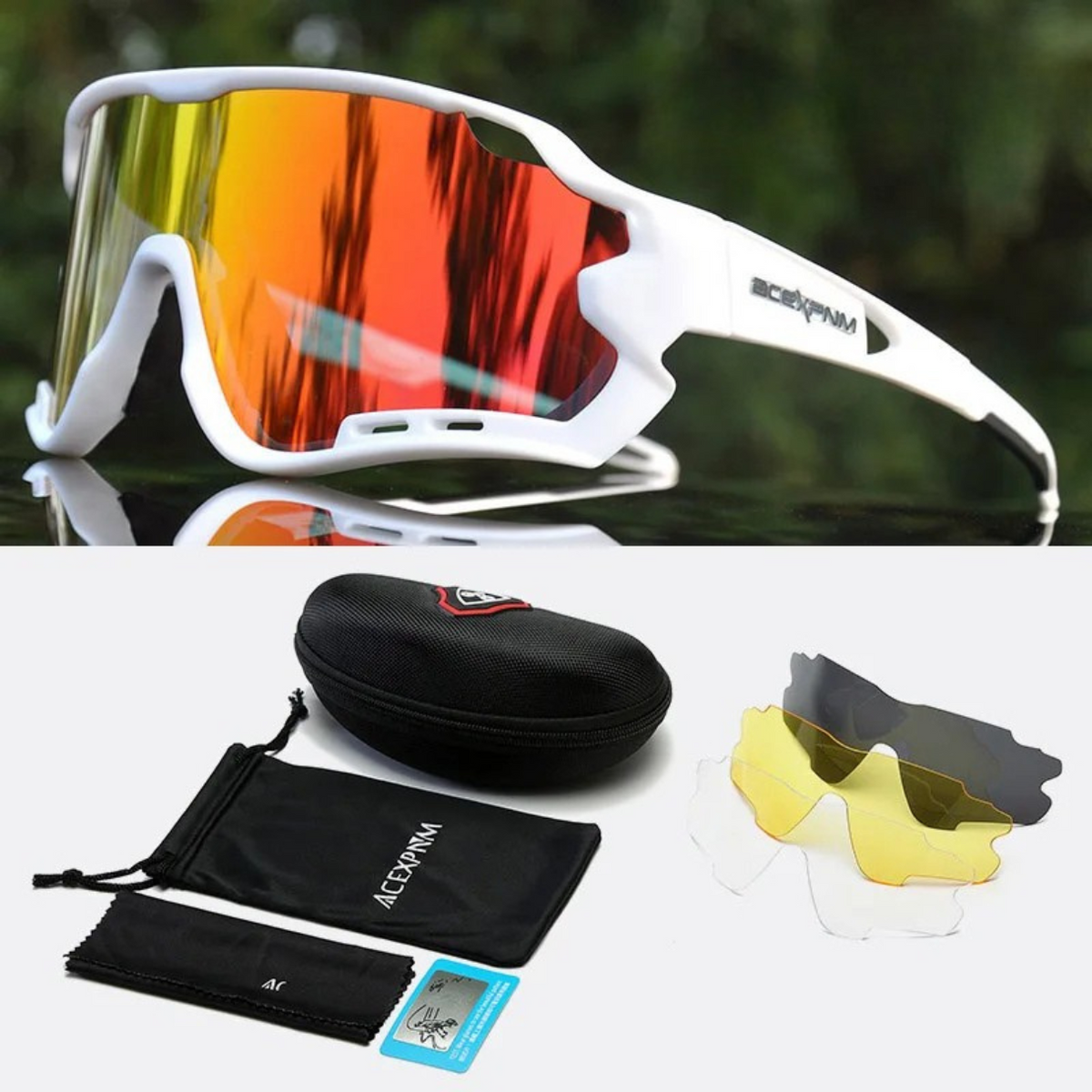 Óculos de Beach Tennis ACEXPNM Lentes Extras