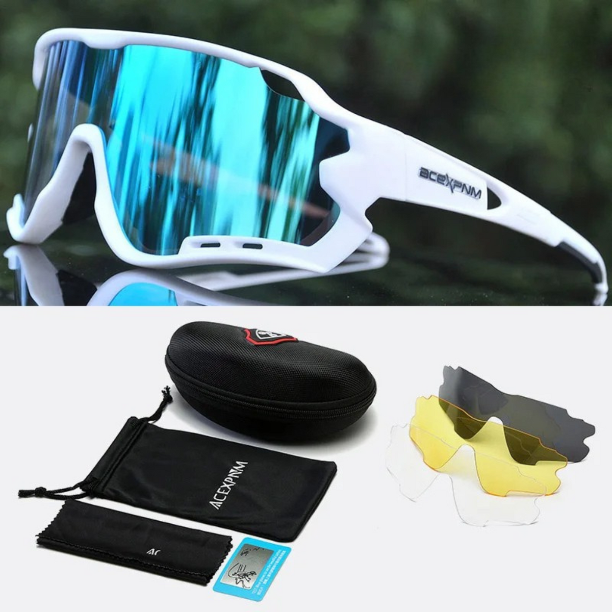 Óculos de Beach Tennis ACEXPNM Lentes Extras